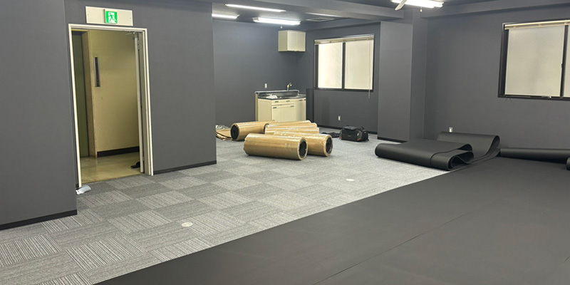 フロアマット施工イメージ